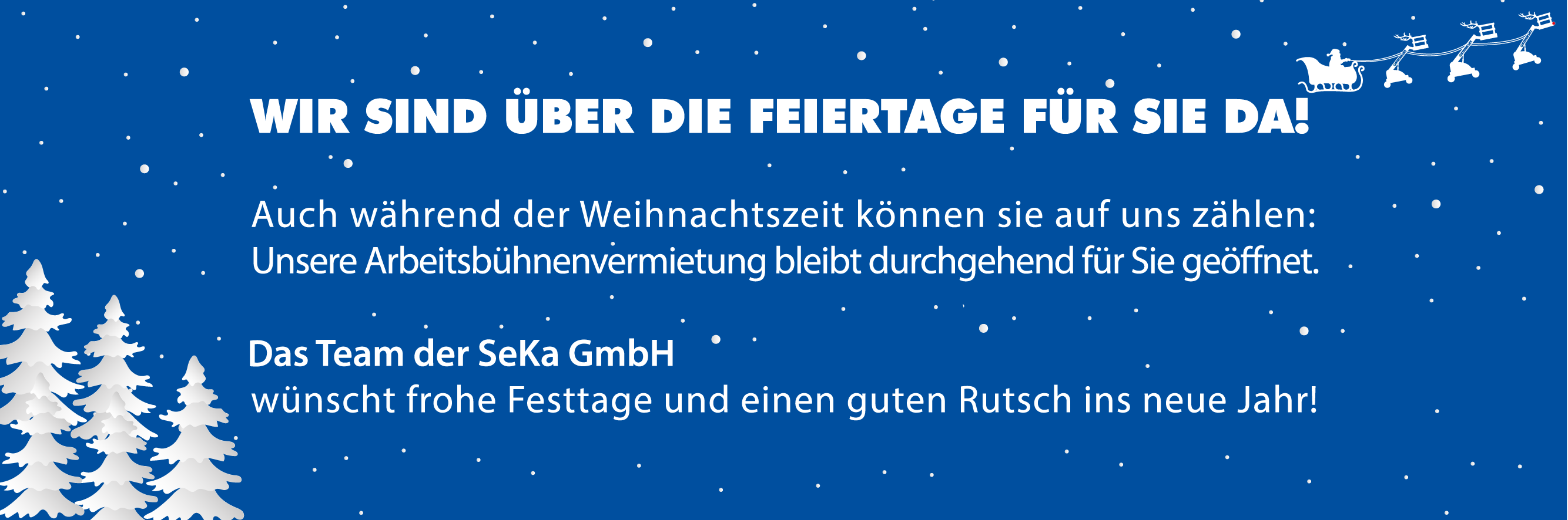 Pop Up Weihnachten